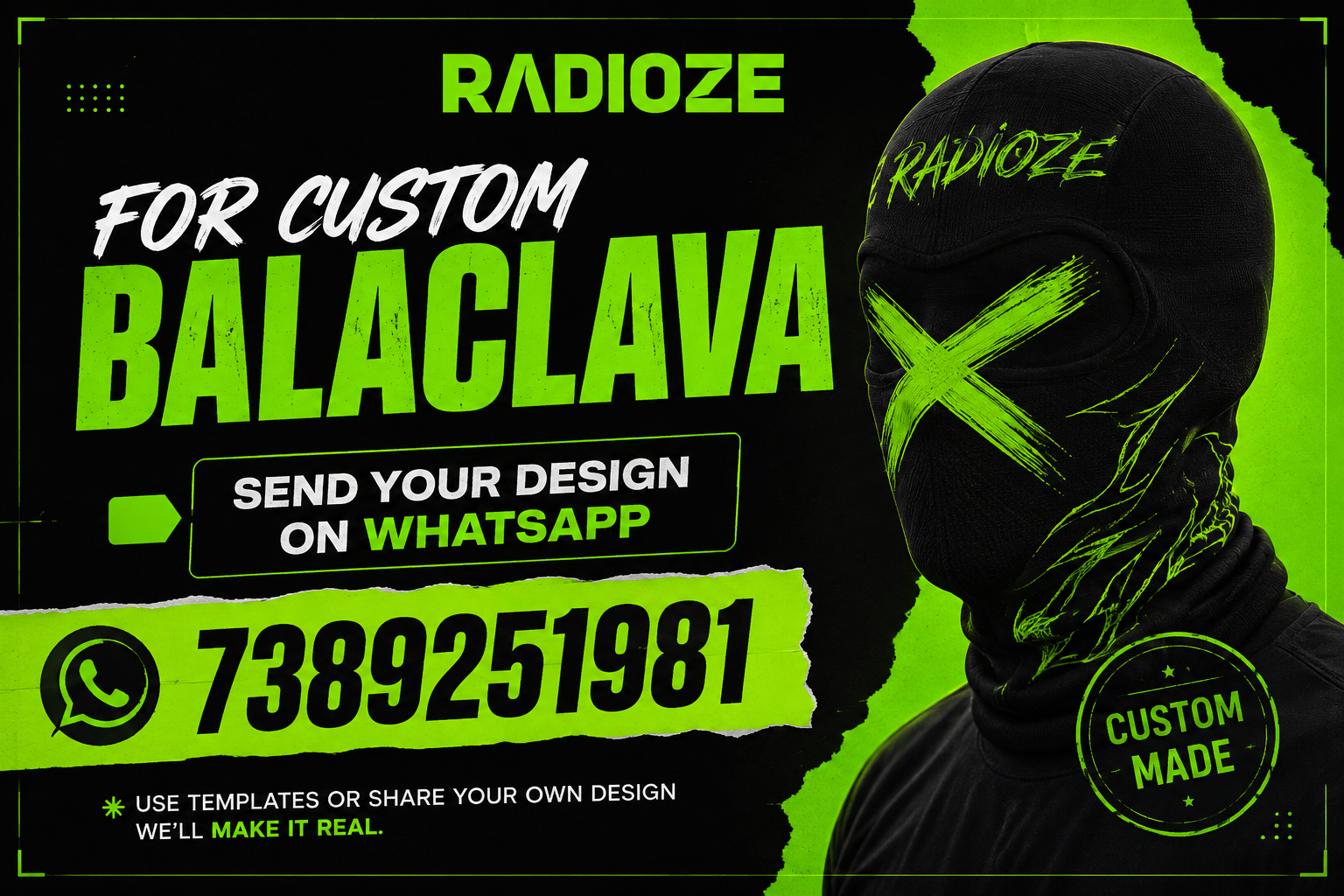 CUSTOM BALACLAVA